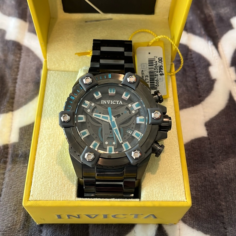 Invicta Coalition Forces 56mm Swiss quartz watch.